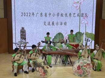 民乐团参加广东省地方音乐交流活动
